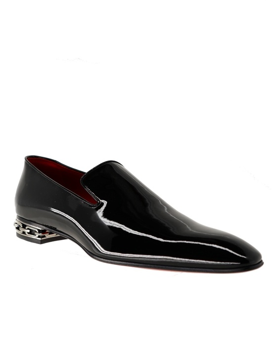 Christian Louboutin Dandy Atlas Dress Shoes Black Patent Leather Size 11 New main image 4